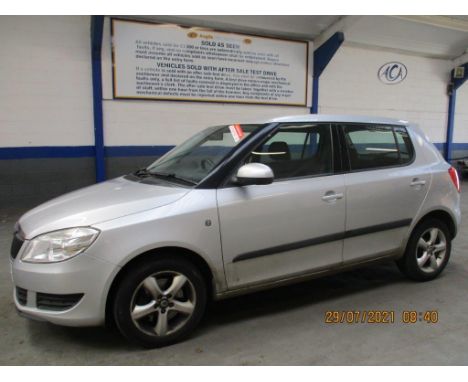 Make &amp; Model: Skoda Fabia SE TDI CR 105Date of Reg: AK11 TZXColour: Silvercc: 1598MoT: 12-10-2021Fuel Type: DIESELMileage