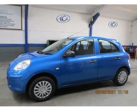 Make &amp; Model: Nissan Micra VisiaDate of Reg: AV11 NNMColour: Bluecc: 1198MoT: 27-07-2022Fuel Type: PETROLMileage: 107kTra