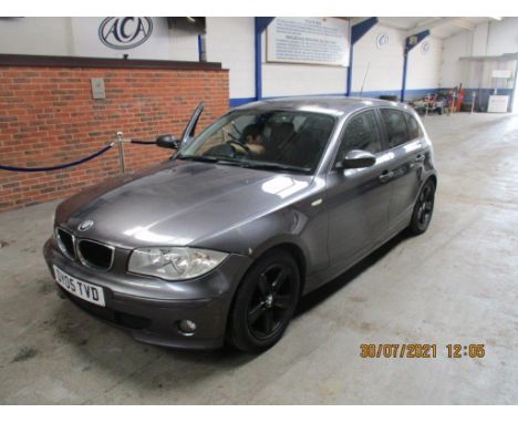 Make &amp; Model: BMW 116I SportDate of Reg: DY05 TVDColour: Greycc: 1596MoT: 08-05-2021Fuel Type: PETROLMileage: 87kTransmis