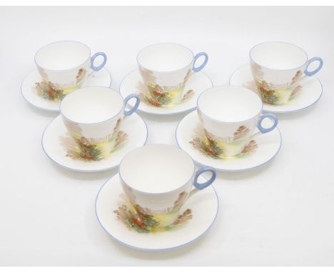 An Art Deco Shelley part service&nbsp;