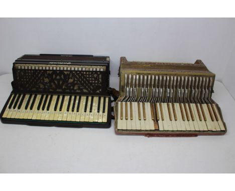 A Frontalini 120 bass piano accordion AF and a Galanti Soliste 120 bass piano accordion (2)