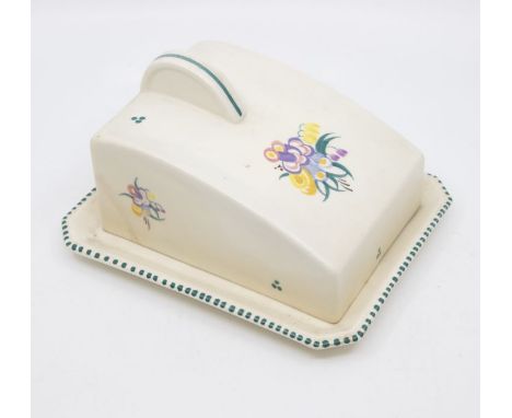 Poole pottery 1950s butter dish
