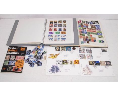 A collection of stamps to include early 20th Century British and world to late 20th Century world and first edition including