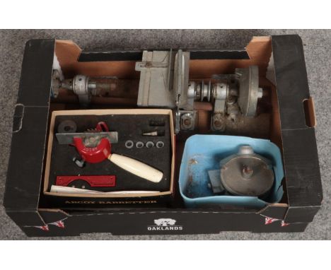 A box of hand tools, Arcoy Rabbetter, Picador examples  
