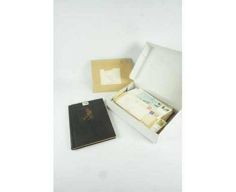 The Wanderer Stamp Album, with contents, also with a quantity of first day covers etc, (a lot)