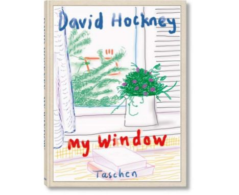 NO RESERVE David Hockney (b. 1937)Baby Sumo. My WindowThe book, 2019, signed in black ink, numbered from the edition of 1000,