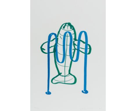 Jeff Koons (b. 1955)Dolphin (Bicycle Rack)Lithograph, 2006, signed and dated in pencil, numbered from the edition of 50, as i