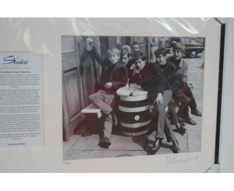 Limited edition signed rolling stones collection picture by Phillip Townsend 