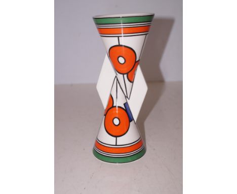 Wedgwood Clarice Cliff Yo Yo vase Height 23 cm