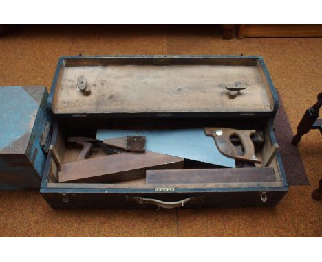 Vintage toolbox &amp; contents