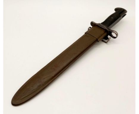 WW2 US M1 Garand Bayonet. Maker: American Fork &amp; Hoe. 
