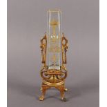 kleine Vase, Glas, Frankreich, E.19.Jh.