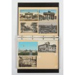 Album ca. 70 Postkarten Berlin, um 1900