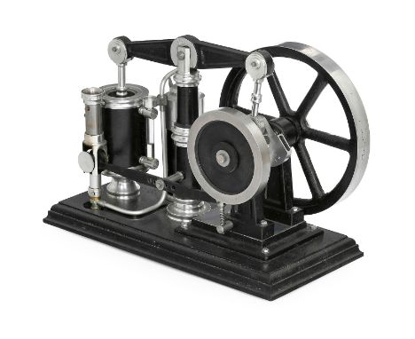 Einzylinder-Balancier-VakuummotorHeißluftmotor "Flammenfresser", atmosphärischer Motor, bei dem der äußere Luftdruck die Arbe