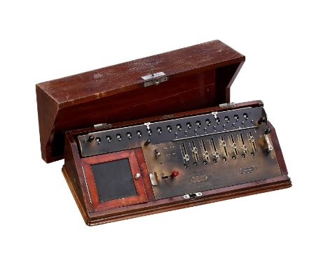Arithmometer "Austria" Modell IIb, um 1909Hersteller: Rechenmaschinenwerk Herzstark &amp; Co., Wien, die Fabrik von Curt Herz