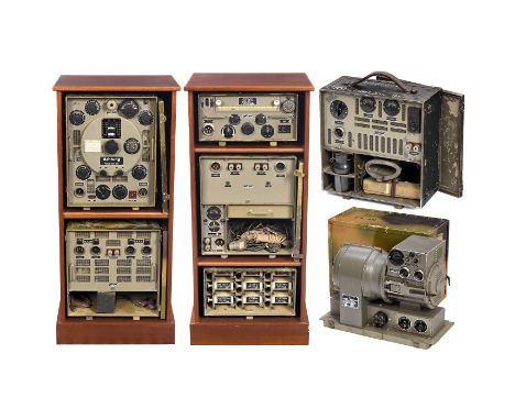 Schweizer Armee-Funkanlage, um 1941-45Apparate- und Maschinenfabriken, vormals Zellweger A.G. Uster. 1) Allwellenempfänger Us
