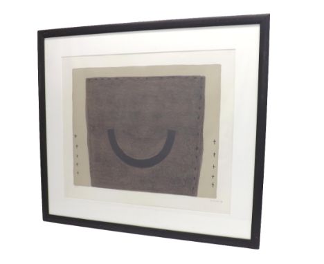 William Scott (1913-1989) - 'Odeon Suite I', signed and dated '66, limited 32/75 lithograph print, 24" x 29"