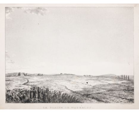 Europe.- Six Views of Waterloo. drawn on stone from sketches taken on the spot 1816,&nbsp;6 lithographs, marginal creasing an