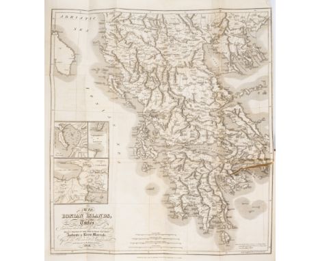 Greece.- Vaudoncourt (Gen. Guillaume de) Memoirs of the Ionian Islands, considered in a Commercial, Political, and Military P