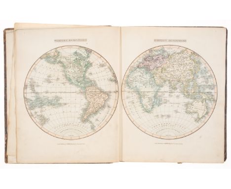 World.- Smith (Charles) Smith's&nbsp;New&nbsp;General&nbsp;Atlas..., title and 46 maps, including 2 double-page maps, hence n