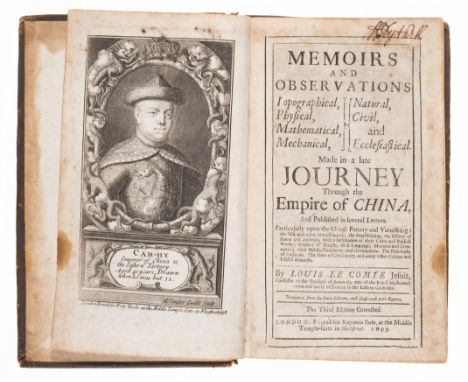 China.- Le Comte (Louis)&nbsp;Memoirs and Observations ... Made in a late Journey Through the Empire of China,&nbsp;third edi