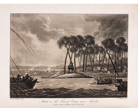 Mediterranean.- Willyams (Cooper) A Voyage up the Mediterranean, first edition, engraved dedication leaf, double-page aquatin