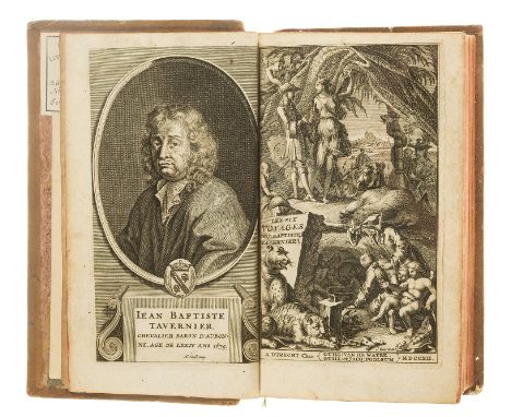 Tavernier (Jean-Baptiste) Les Six Voyages...en Turquie, en Perse, et aux Indes, 3 vol., mixed edition, engraved portrait fron