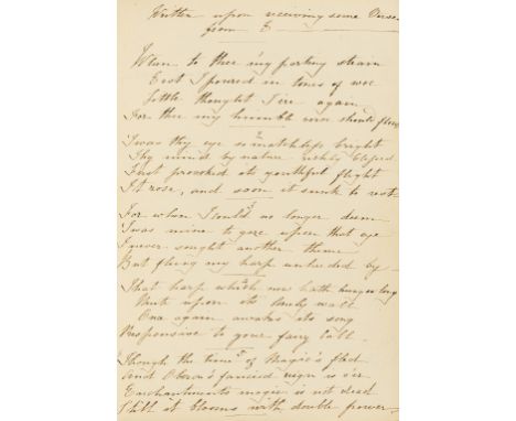 Poetry.- Hasell (Dorothea, daughter of Edward King, of Hungerhill, Yorkshire, married Edward Williams Hasell, of Dalemain, ne