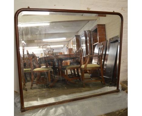 Extremely large Victorian overmantel mirror L 162cm Ht 132cm&nbsp;