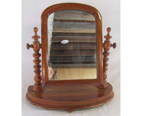 Victorian toilet mirror