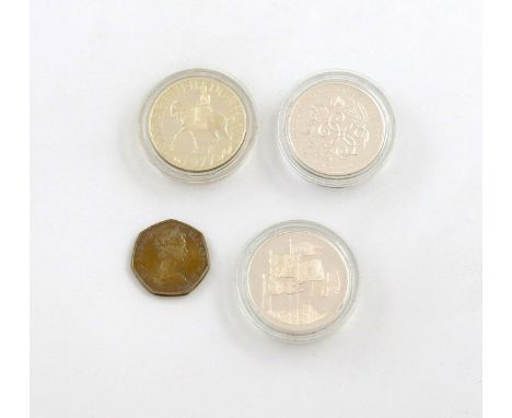Elizabeth II, a collection of Piedfort Proof Coins; £2 (7), 1994, 1995 (2), 1996, 1999-2001; £1 (5), 1983, 1988, 1989, 1997, 