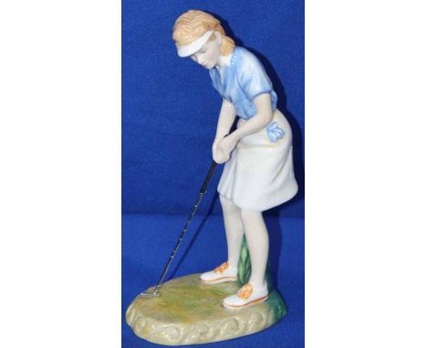 ROYAL DOULTON FIGURE OF 'WINNING PUTT'
HN 3279, first year of issue 1991