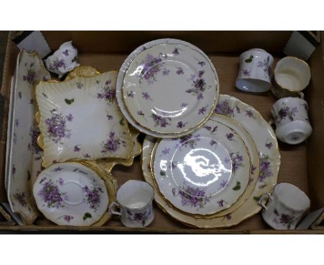 Hammersley Victorian Violets tea and dinnerwares