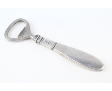 Vintage .925 sterling handled bottle opener 