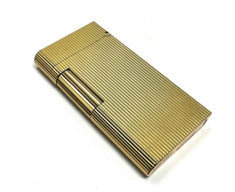 Caran d'Ache cigarette Lighter - Gold Plated 
