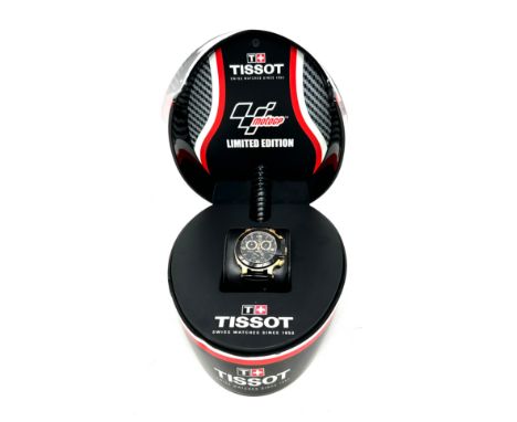Tissot T-Race MotoGP Chronograph movement LTD Edition gents wristwatch the watch is ticking 