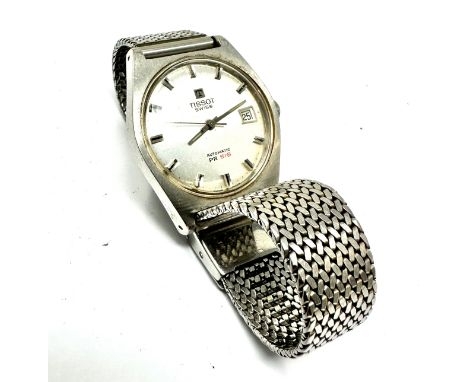 Vintage Tissot Automatic pr516 Date the watch is ticking 