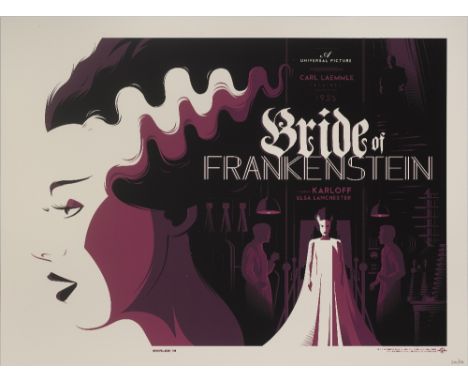 Tom Whalen's Universal Monsters (2013) Complete Portfolio set with 10 hand numbered prints, standard edition, boxed with cert