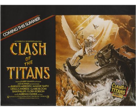 CLASH OF THE TITANS (1981) US original issue 1 Sheet ***Harry