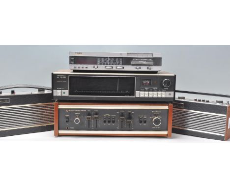 Hi-Fi - A mixed group of music players to include 2x Roberts Portable Radios, one RT22 and R505, a Philips Automatic Recordin