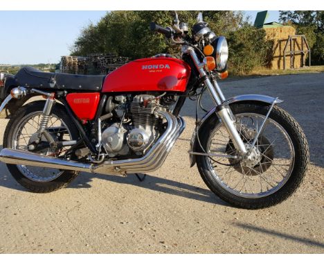 Honda CB400F “Four Hundred Four” - This lovely and mainly original 1976 Honda 400 Four is part of a private collection we hav