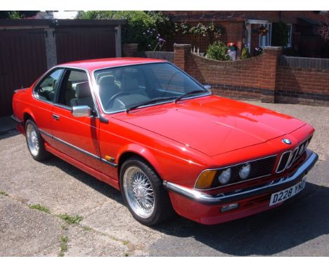 BMW 635CSi 1987 - “Eye catching” in this colour is how the vendor describes this lovely example of BMW’s flagship 80’s Sports