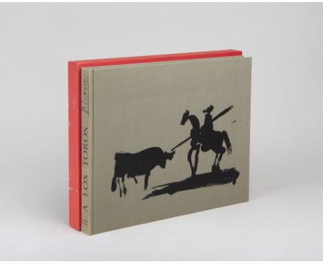 PABLO PICASSOJAIME SABARTÉS: "A los toros" mit Picasso. (Aus dem Französ. übers. von U. R. Hemmerich). Monte-Carlo: André Sau