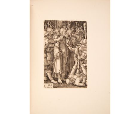 Leyden, Lucas von: La passion de notre seigneur Jésus-Christ. Antwerpen: Musée Plantin-Moretus 1911. 20,5 x 16 cm. Mit 14 ges