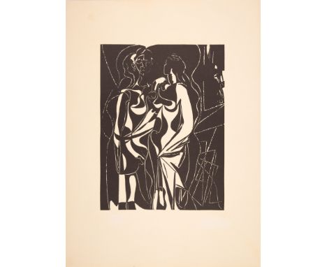 PABLO PICASSOANDÉ SUARÈZ: Hélène chez Archimède. Paris: Nouveau Cercle Parisien du Livre 1955. 44,5 x 32 cm. Mit 22 Hz., 20 d