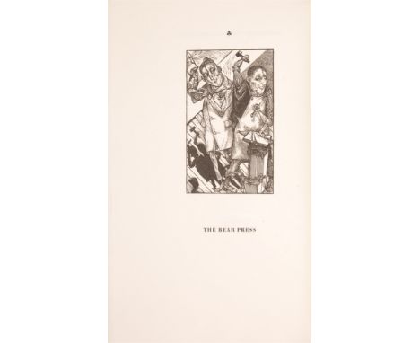 KARL-GEORG HIRSCHGOTTFRIED KELLER: Der Schmied seines Glücks. Bayreuth: Bear Press 2009. 25 x 14,5 cm. Mit 16 OrHolzstichen a