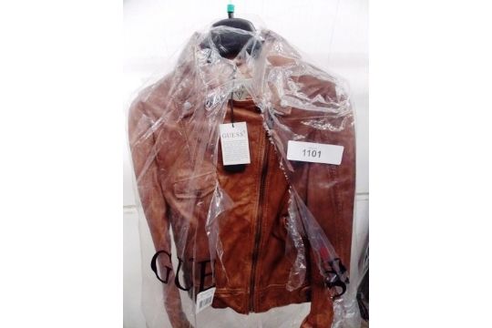 Guess Women S Lara Leather Jacket Colour Brown Tan Size Xs Item No W43l34loc30 E107 Rrp 245 - Guess Brown Leather Jacket Womens Guess Women S Lara Leather Jacket Colour Brown Tan Size Xs Item No W43l34loc30 E107 Rrp 245 - Guess Brown Leather Jacket Womens