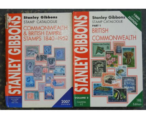 STAMPS 2 STANLEY GIBBONS BRITISH COMMONWEALTH STAMP CATALOGUES  