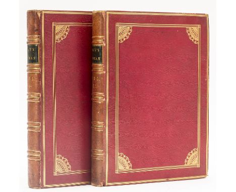 Bindings.- Hay (William) The Works, 2 vol., first collected edition, engraved frontispiece, frontispiece slightly browned wit