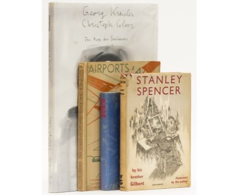 Spencer (Gilbert) Stanley Spencer, first edition signed by the author, photographic frontispiece, illustrations, offsetting t